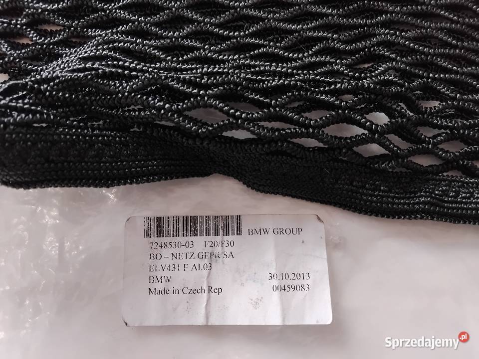 BMW F20F30 Siatka bagażnika BMW 724853003 Nowa Ostroróg