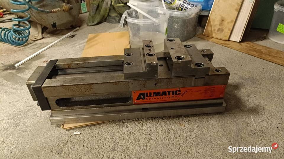 Imadło hydrauliczne ALLMATIC imadło maszynowe