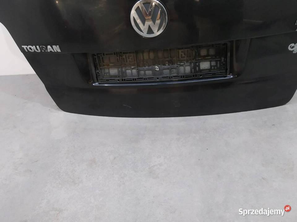KLAPA TYŁ CZARNA VW Volkswagen Touran I 20032010 Rok produkcji 2006 świętokrzyskie sprzedam