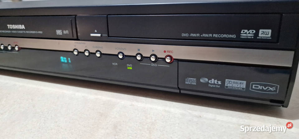 Toshiba DVR32 D VR 32 VHS Video i DVD kombo Międzychód