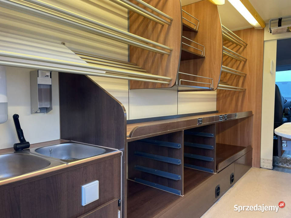 Fiat Ducato Autosklep piecz Gastronomiczny Food centralny zamek