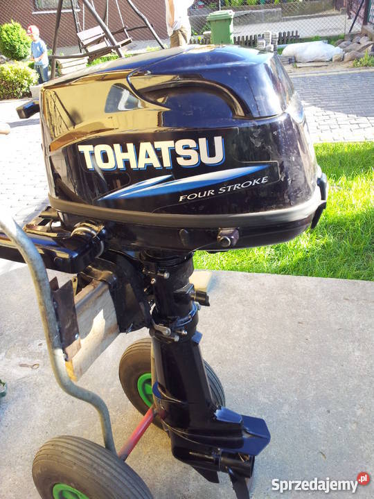 Japoński silnik zaburtowy TOHATSU MFS 5 CSS Pozostałe mazowieckie sprzedam