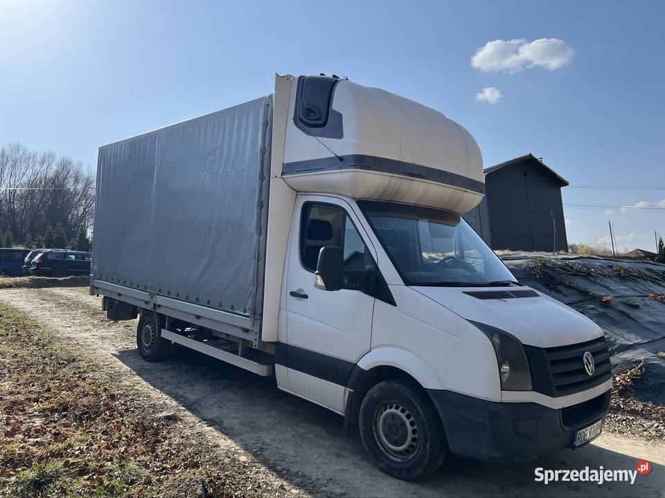 Volkswagen Crafter 20 TDI Plandeka 10 palet nieuszkodzony Dębica