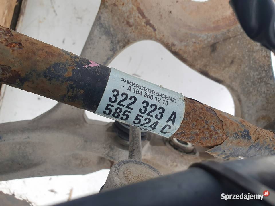 Mercedes W164 40 V8 CDI TYLNE ZAWIESZENIE MOST