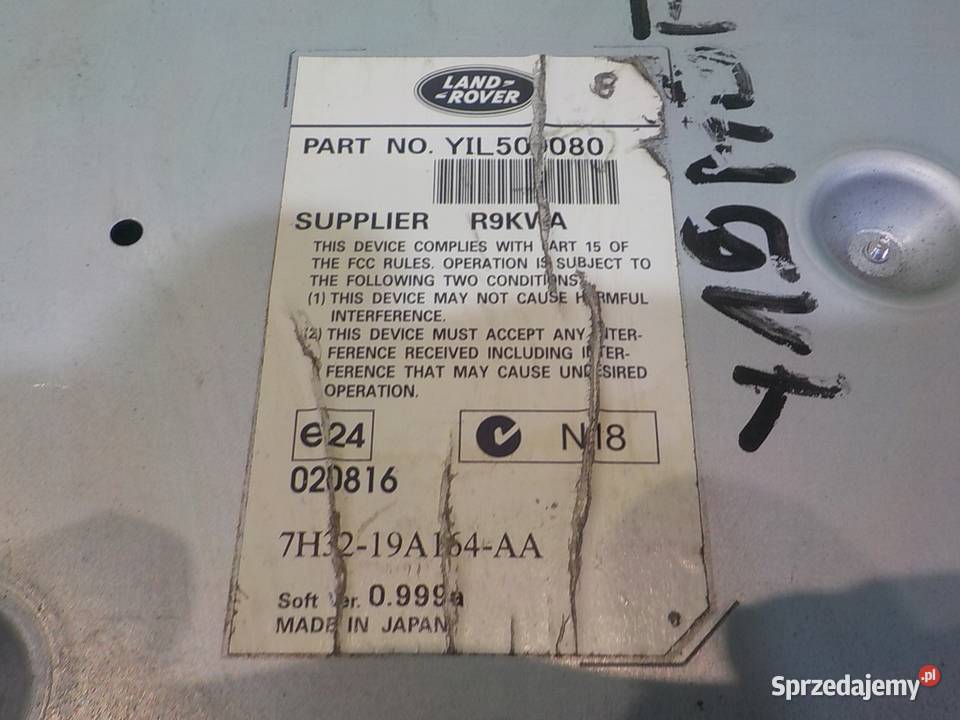 RANGE ROVER L322 LIFT 36 TD V8 08r modul