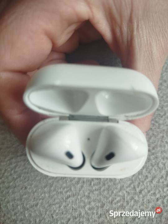 Słuchawki Apple Airpods 2 łódzkie Piotrków Trybunalski