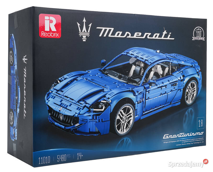 Klocki Maserati 18 niebieski model 5480 Lalki i akcesoria Warszawa