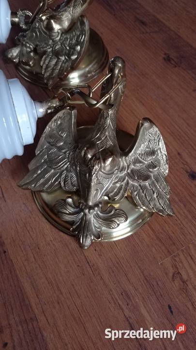 Stare mosiężne kinkiety Włocławek sprzedam