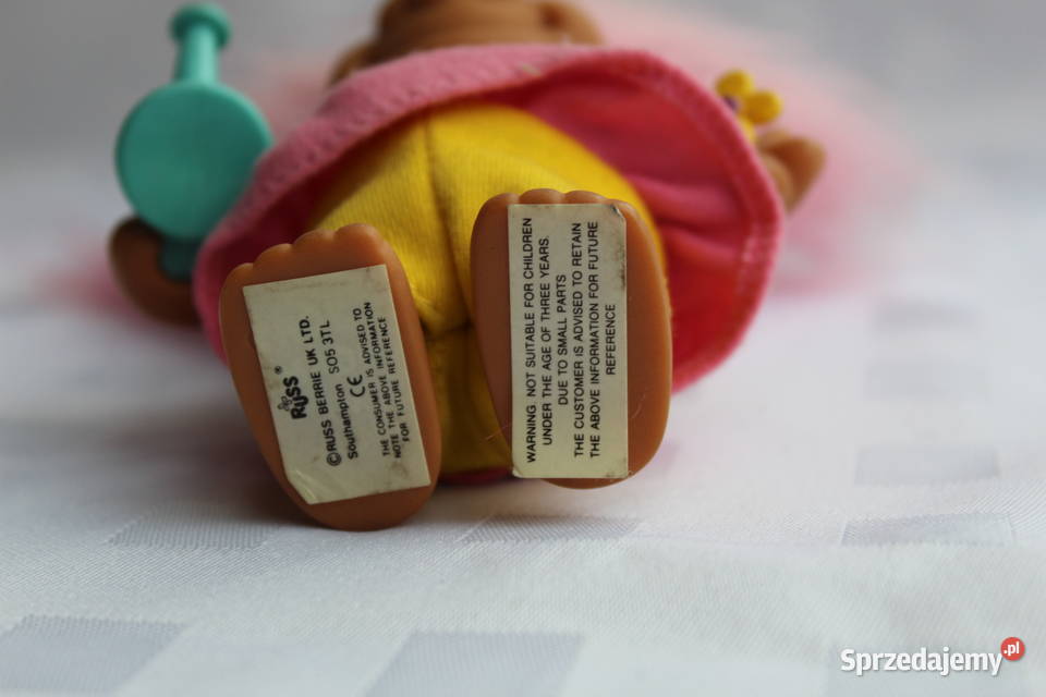 Troll Russ Różowy Ogrodniczka Kwiatek Konewka Bielsko-Biała