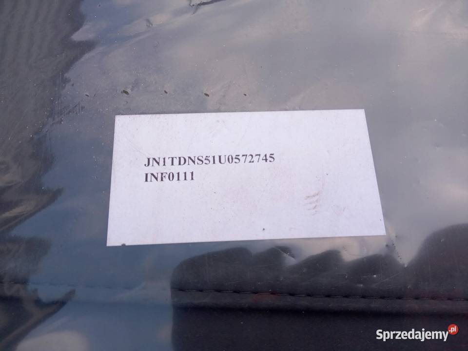 DOKUMENTACJA SASZETKA INFINITI QX70 FX30D 30 D