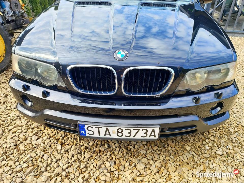 BMW X5 e53 30 diesel przyciemniane szyby Kalety