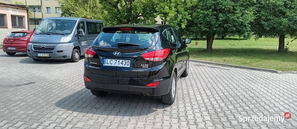 Hyundai ix35 17 CRDI 2013 czarny manualna Chełm