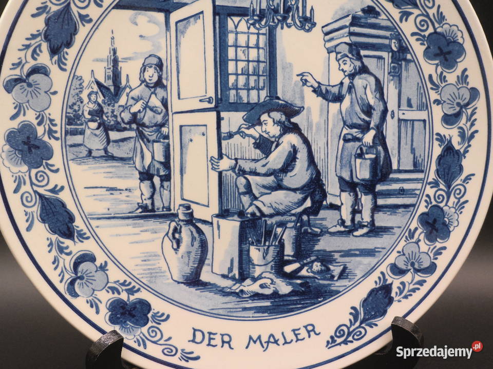 Talerz ścienny kolekcjonerski Royal Goedewaagen