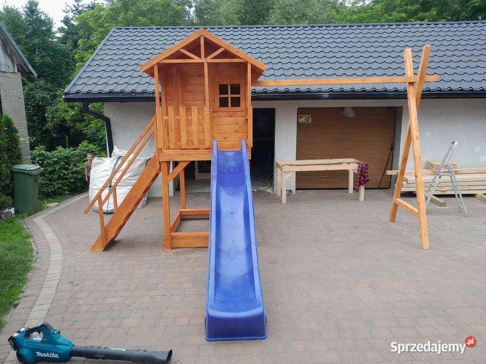 Domki drewniane place zabaw dzieci Domki drewniane podkarpackie Rzeszów sprzedam