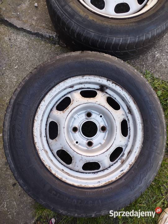 Koła stalowe VW golf 23 polo itd 4x100 z oponami Września