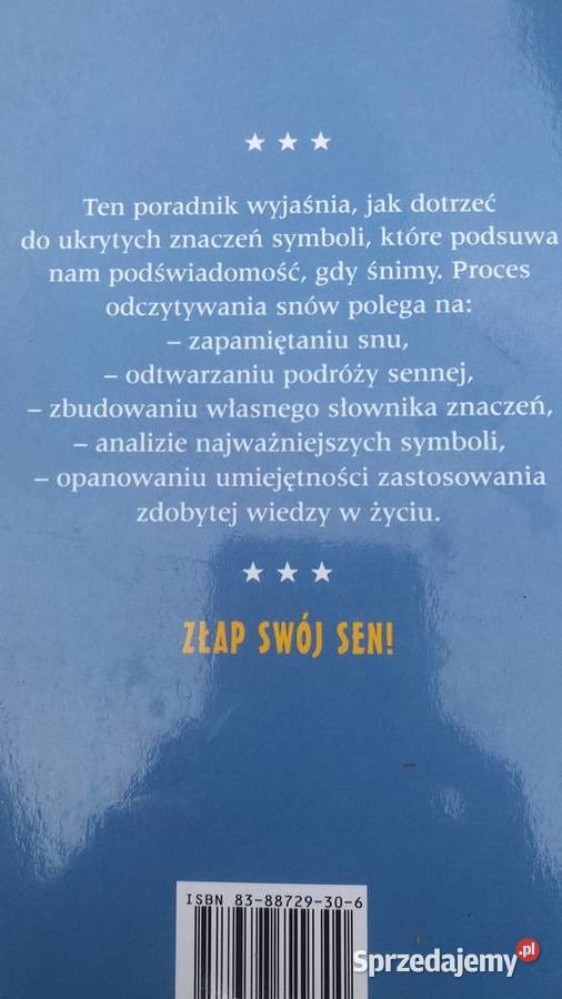 Potęga snów sennik książki antykwariat Warszawa