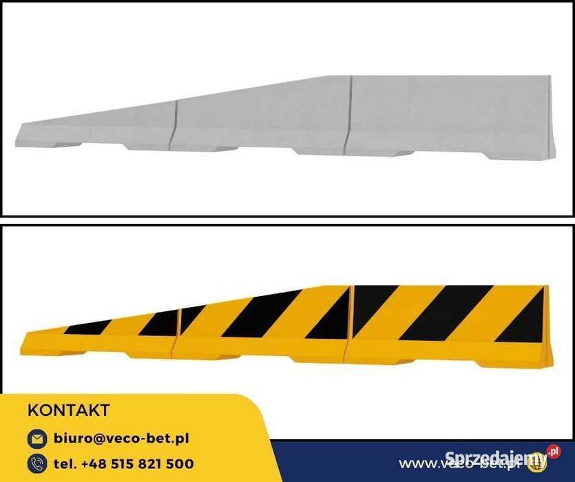 Betonowa zapora drogowa bariera drogowa U14b Mińsk Mazowiecki