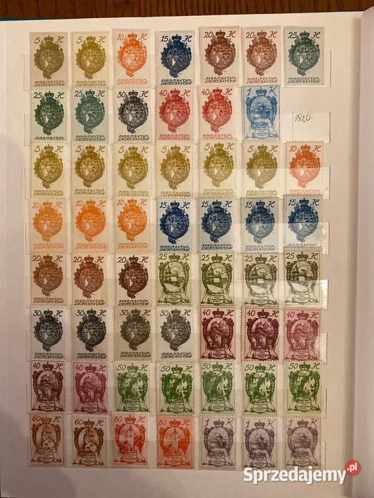Znaczki Liechtenstein Filatelistyka śląskie Bielsko-Biała