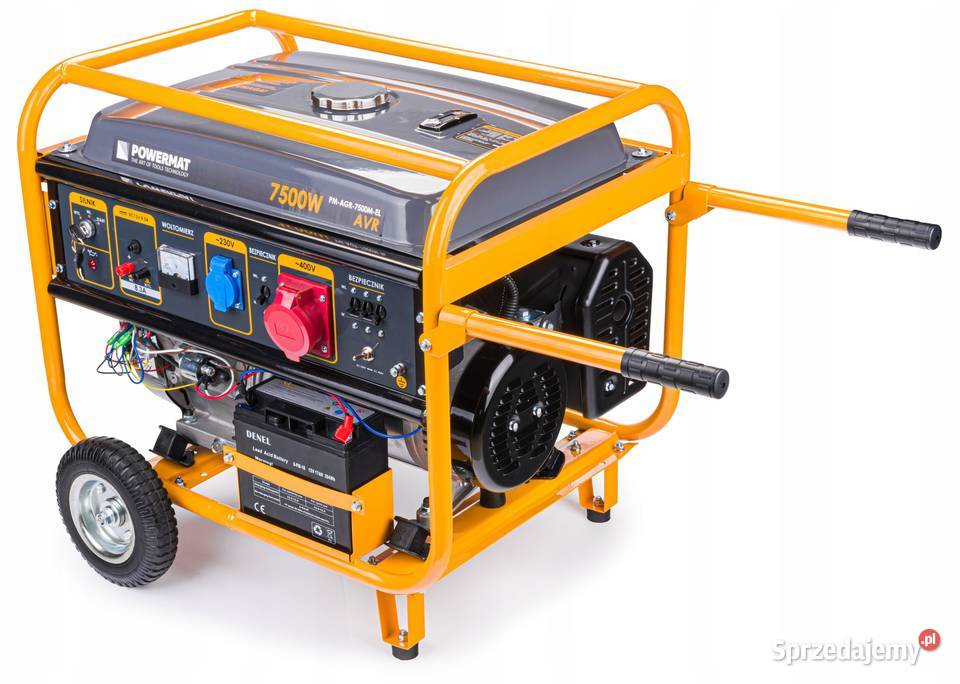 Agregat PRĄDOTWÓRCZY Generator 7500W 230V 400V Katowice