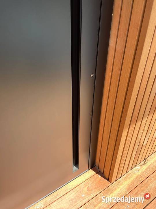 Nowoczesne drzwi aluminiowe wejściowe Schuco Nowy Sącz