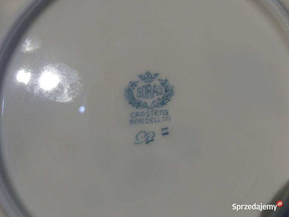 Komplet śniadaniowy Sorau niebieskie Mimose