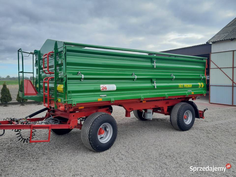 Przyczepa pronar t672 8 ton d55 d47 Raciąż
