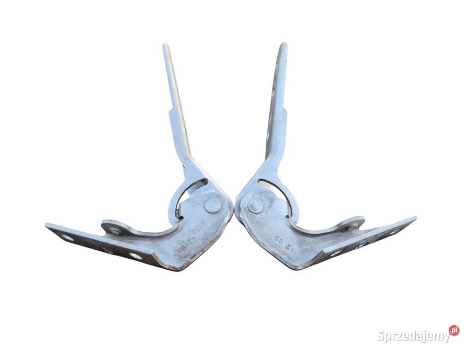 KOMPLET ZAWIAS MASKI LEWY PRAWY AUDI A4 B6 LY7W