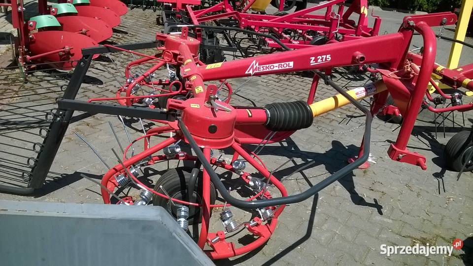 Przerząsaczo zgrabiarka Z275 nieuszkodzony Kutno