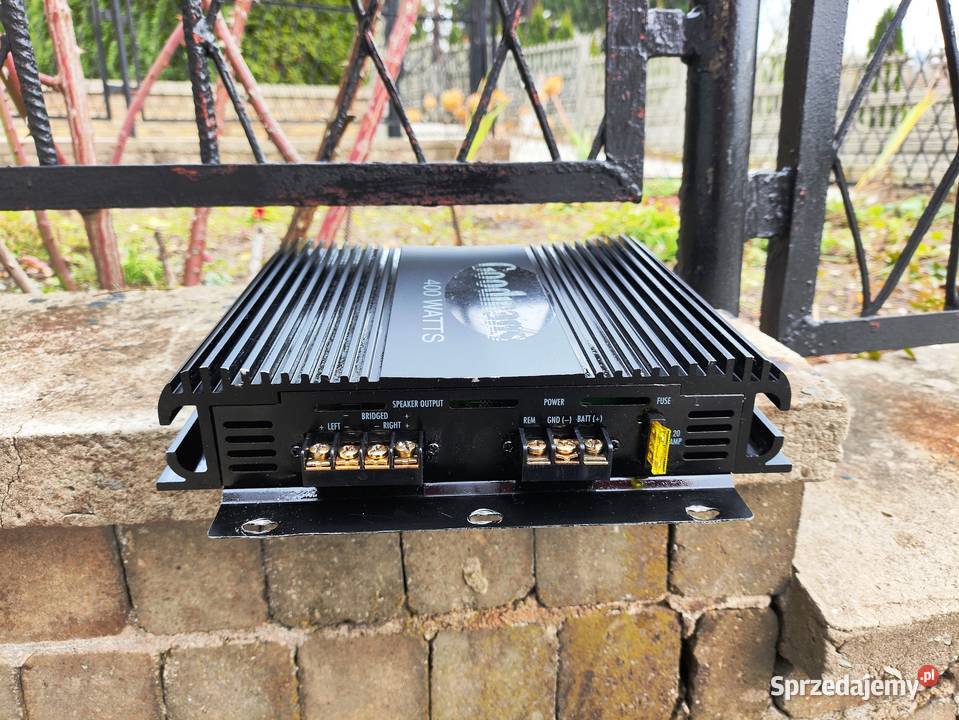 Wzmacniacz samochodowy 2 kanałowy GOODMANS Wzmacniacze Niegowonice