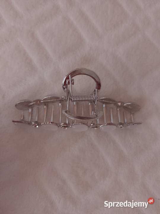 ZARA Bogato zdobiona duża spinka ślubna z Kraków