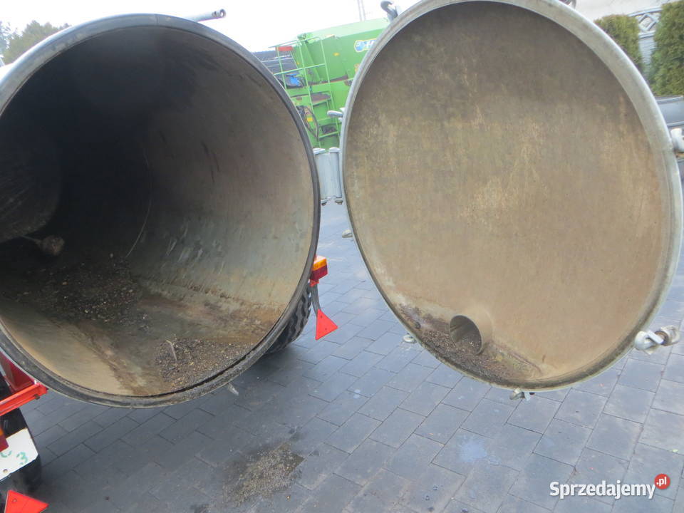 Beczkowóz Beczka 4000 ltr nieuszkodzony wielkopolskie Cielcza sprzedam