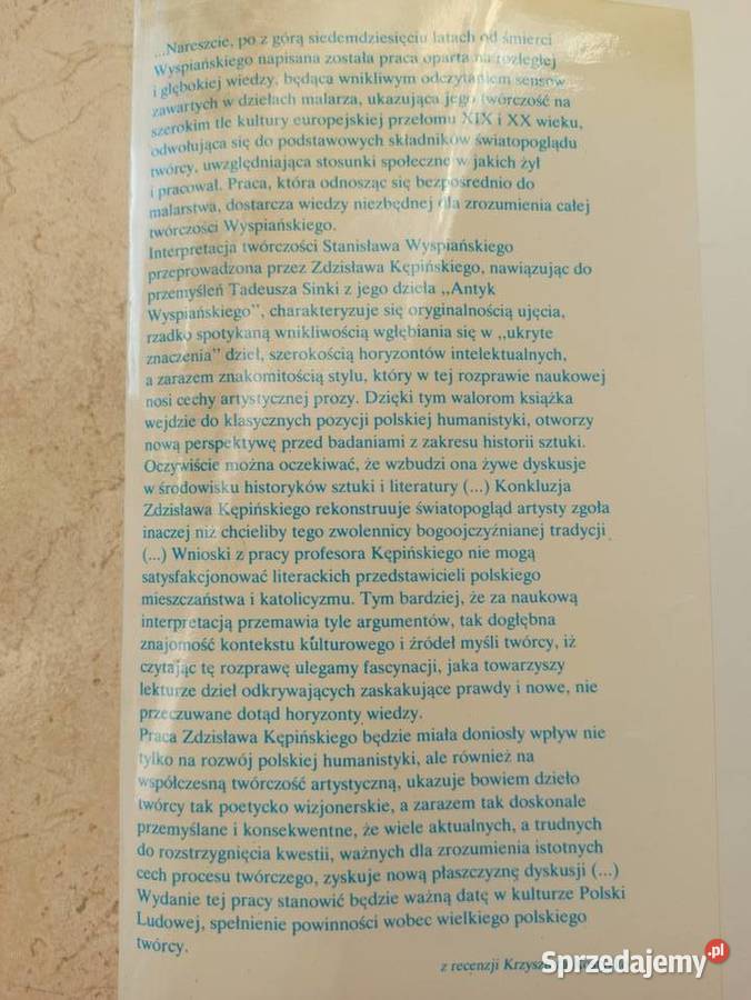Stanisław Wyspiański Zdzisław Kępiński 1984 Bielsko-Biała