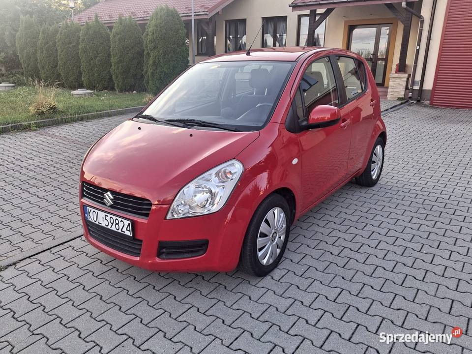 Suzuki Splash 12 benzyna Rok produkcji 2012 małopolskie Rodaki
