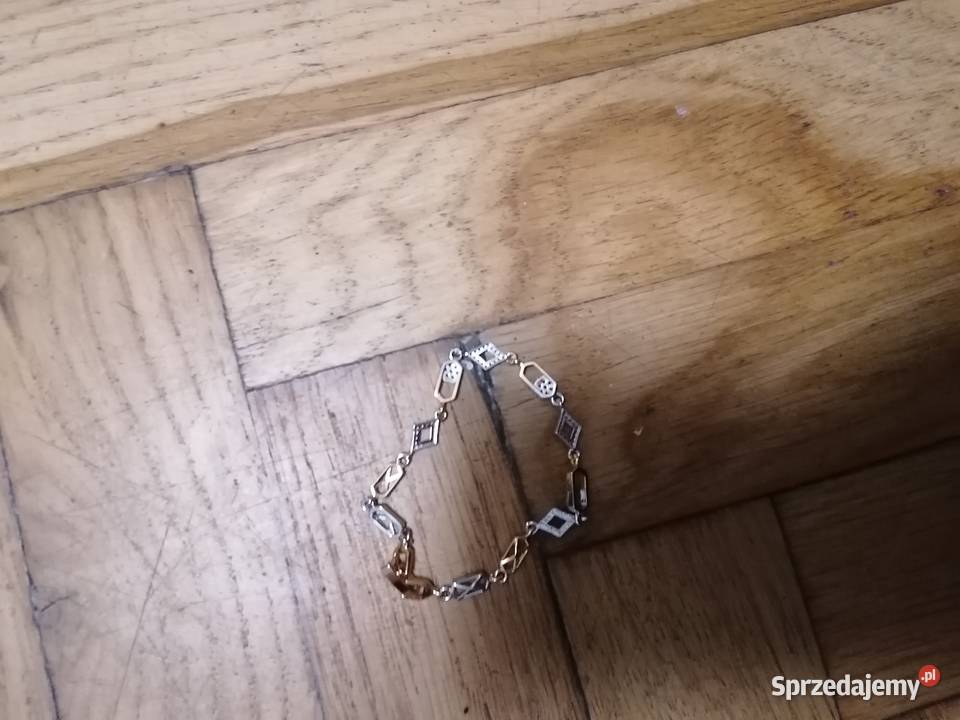 Bransoletka z cekinami