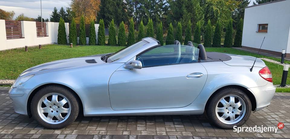 Mercedes SLK kabriolet R171 automat 200 sprowadzony lubelskie Świdnik