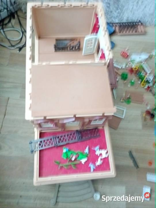 Playmobil zamek domek wiktorianski mebelki Playmobil dolnośląskie Wałbrzych
