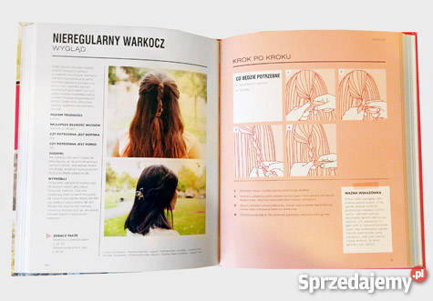 Poradnik fryzjerski Koki loki i warkocze Poradniki, albumy i reportaże śląskie Katowice