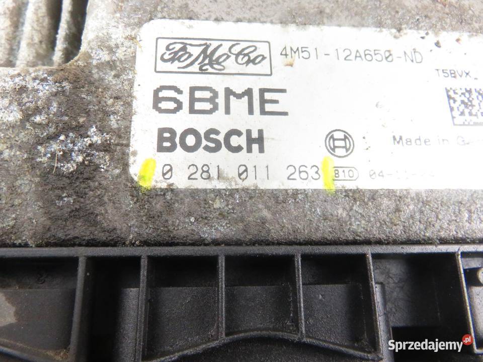 STEROWNIK FORD FOCUS MK2 II 16 TDCi 0281011263