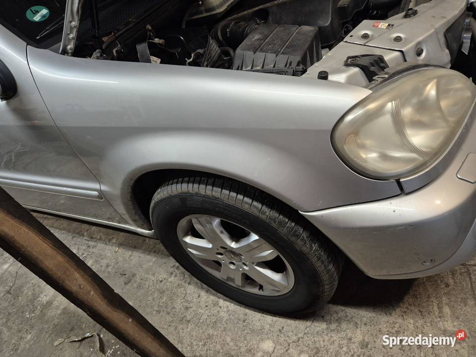 Mercedes ML 50 2002 210 zamiana na laweta lubelskie Radzyń Podlaski