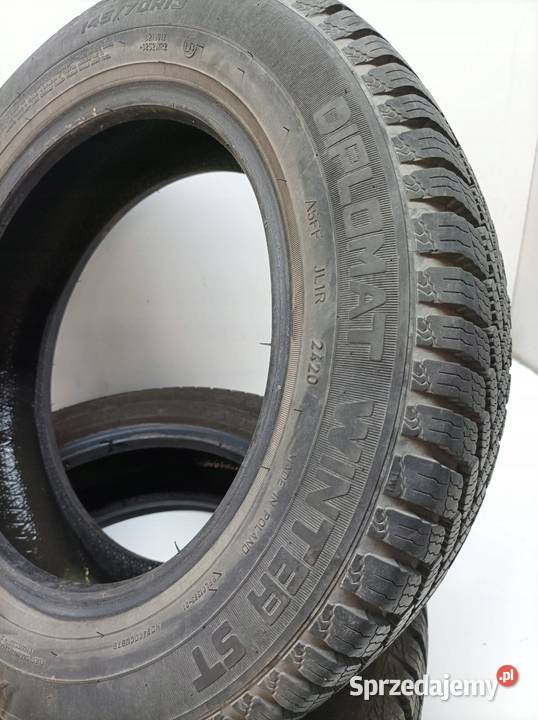 2x OPONA ZIMOWA DIPLOMAT WINTER 14570R13 2420660 70 sprzedam