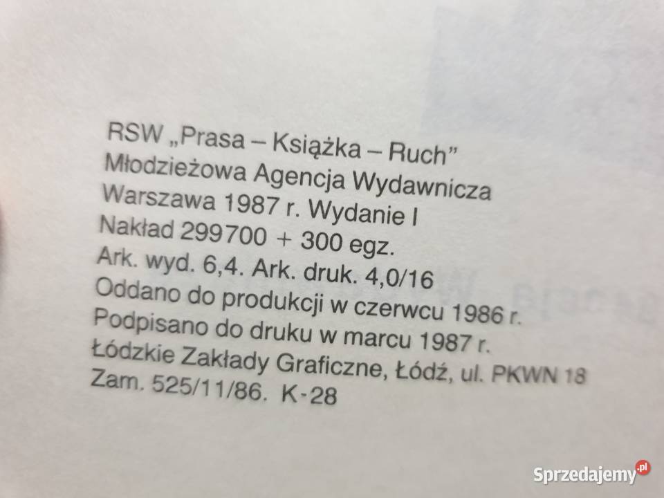 Tytus Romek i ATomek księga XVIII wyd1 1987 pomorskie Gdynia