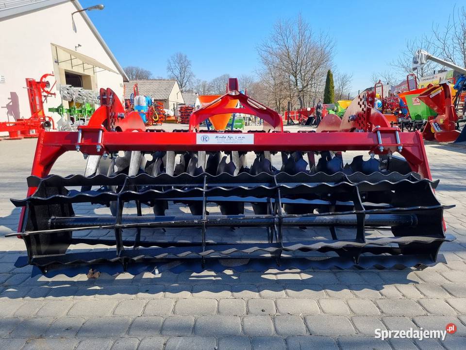 Brona talerzowa Talerzówka Agregat z wałem LEKKA Agregaty Jasło