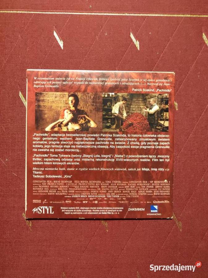 Pachnidło Historia mordercy Perfume The Story of 1 płyta Kielce