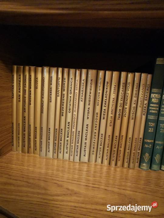 zestaw 21 sztuk książek Alistair Maclean