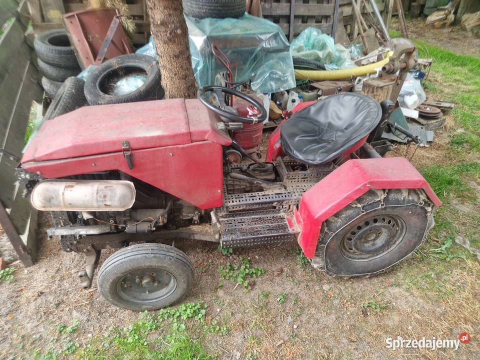 traktorek SAM na silniku malucha Kraśnik