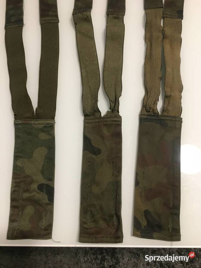 Szelki wojskowe do spodni moro Kołobrzeg