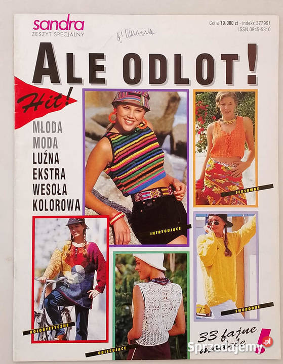 Sandra zeszyt specjalny czasopisma 1994 Suwałki sprzedam