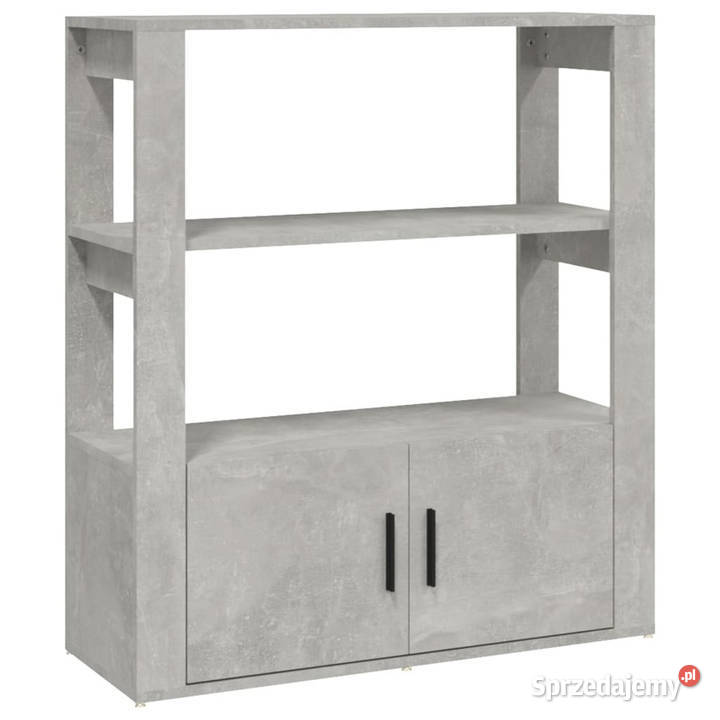 Szafka szarość betonu 80x30x90 materiał Warszawa