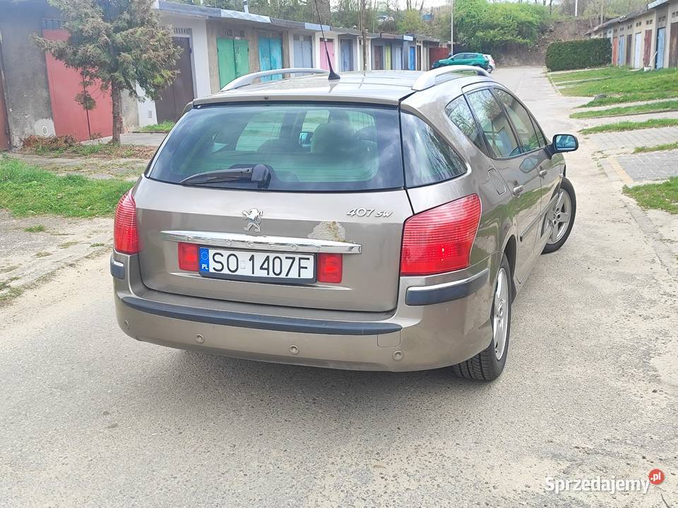 Peugeot 407sw złoty Poręba