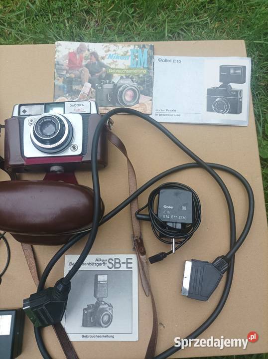 Aparat fotograficzny stare urządzenia itp mazowieckie Sterdyń